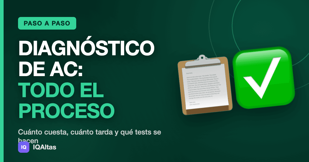 Evaluación de altas capacidades: proceso, pruebas y próximos pasos